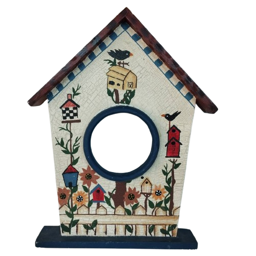 Ξύλινο Διακοσμητικό Σπιτάκι Πουλιών