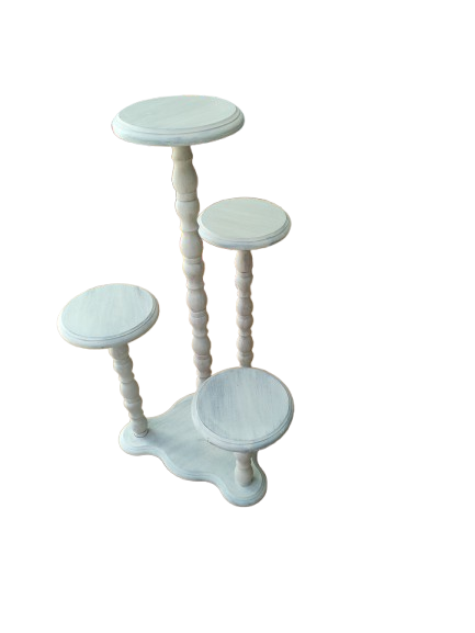 Αναπαλαιωμένο Ξύλινο Πολυεδρικό Τραπέζι